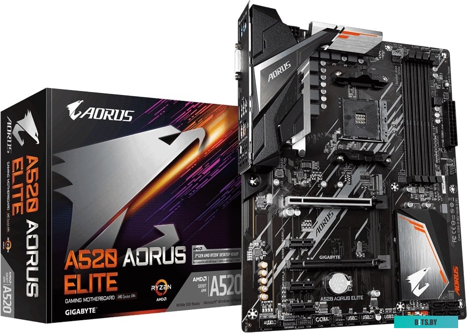 Материнская плата Gigabyte A520 Aorus Elite (rev. 1.0)