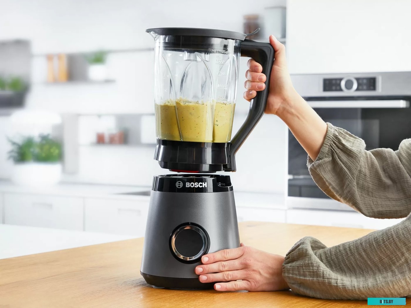 MMB6172S Блендер стационарный Bosch VitaPower Serie 4 MMB6172S 1200Вт серебристый