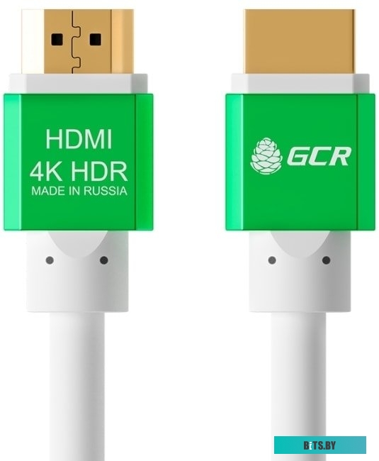 GCR-51295 Greenconnect Кабель 1.0m HDMI версия 2.0, HDR 4:2:2, Ultra HD, 4K 60 fps 60Hz/5K*30Hz, 3D, AUDIO, 18.0 Гбит/с, 28/28 AWG, OD7.3mm, тройной э