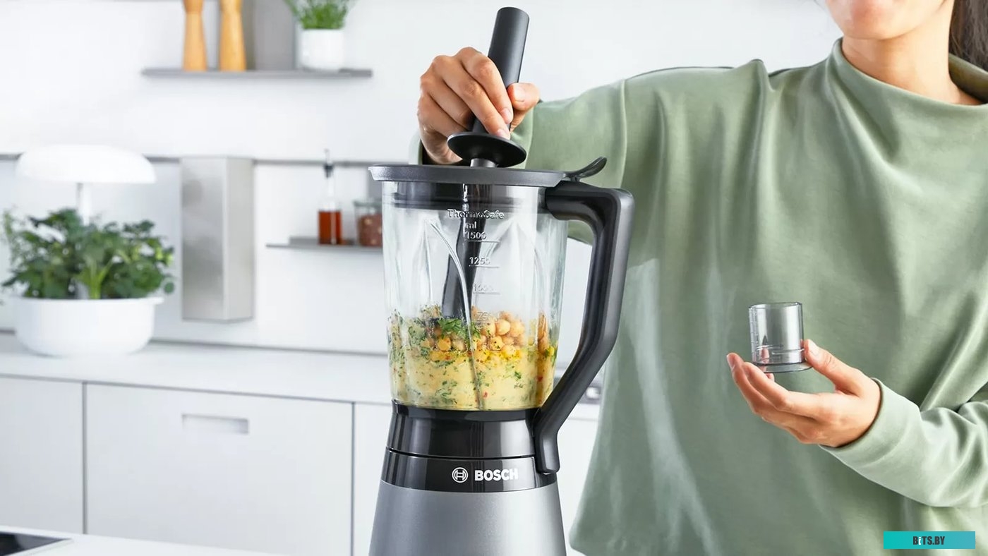 MMB6172S Блендер стационарный Bosch VitaPower Serie 4 MMB6172S 1200Вт серебристый