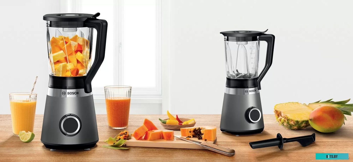 MMB6172S Блендер стационарный Bosch VitaPower Serie 4 MMB6172S 1200Вт серебристый