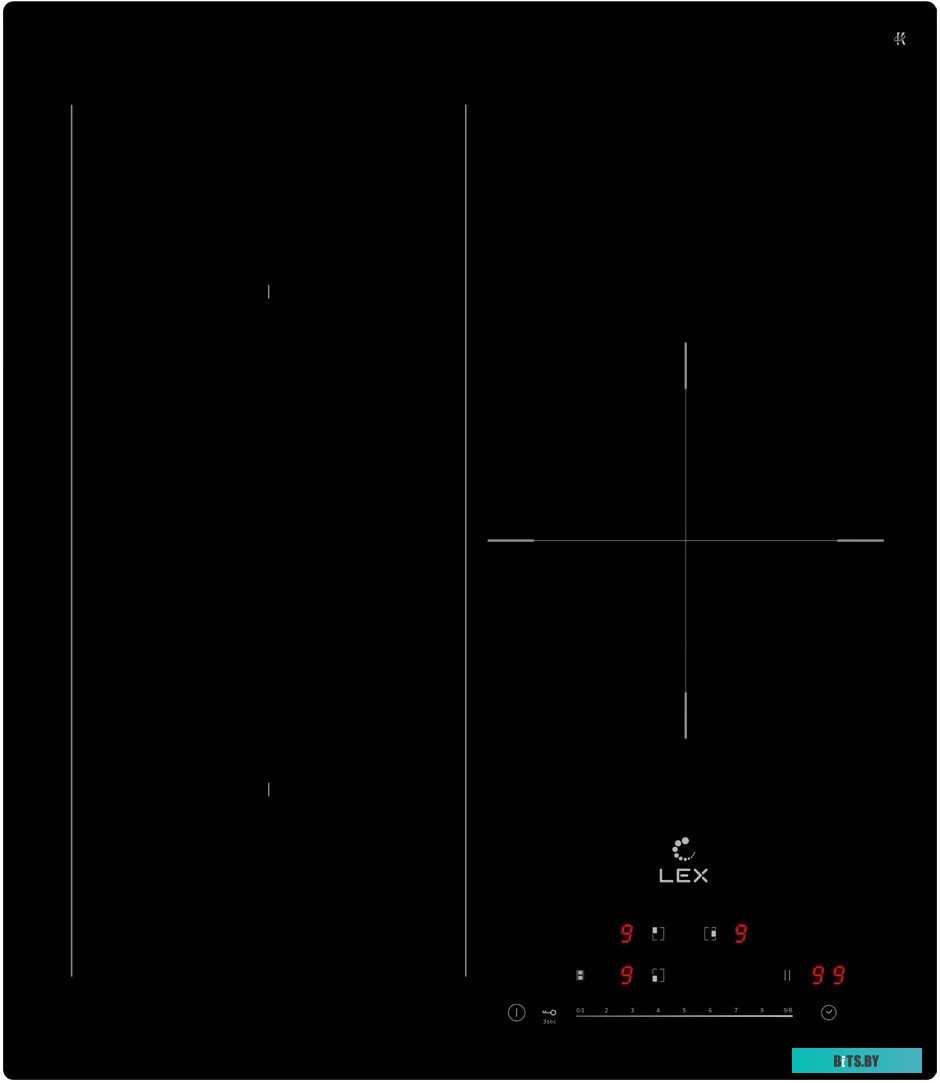 CHPE000034 Индукционная варочная поверхность Lex EVI 431A BL черный