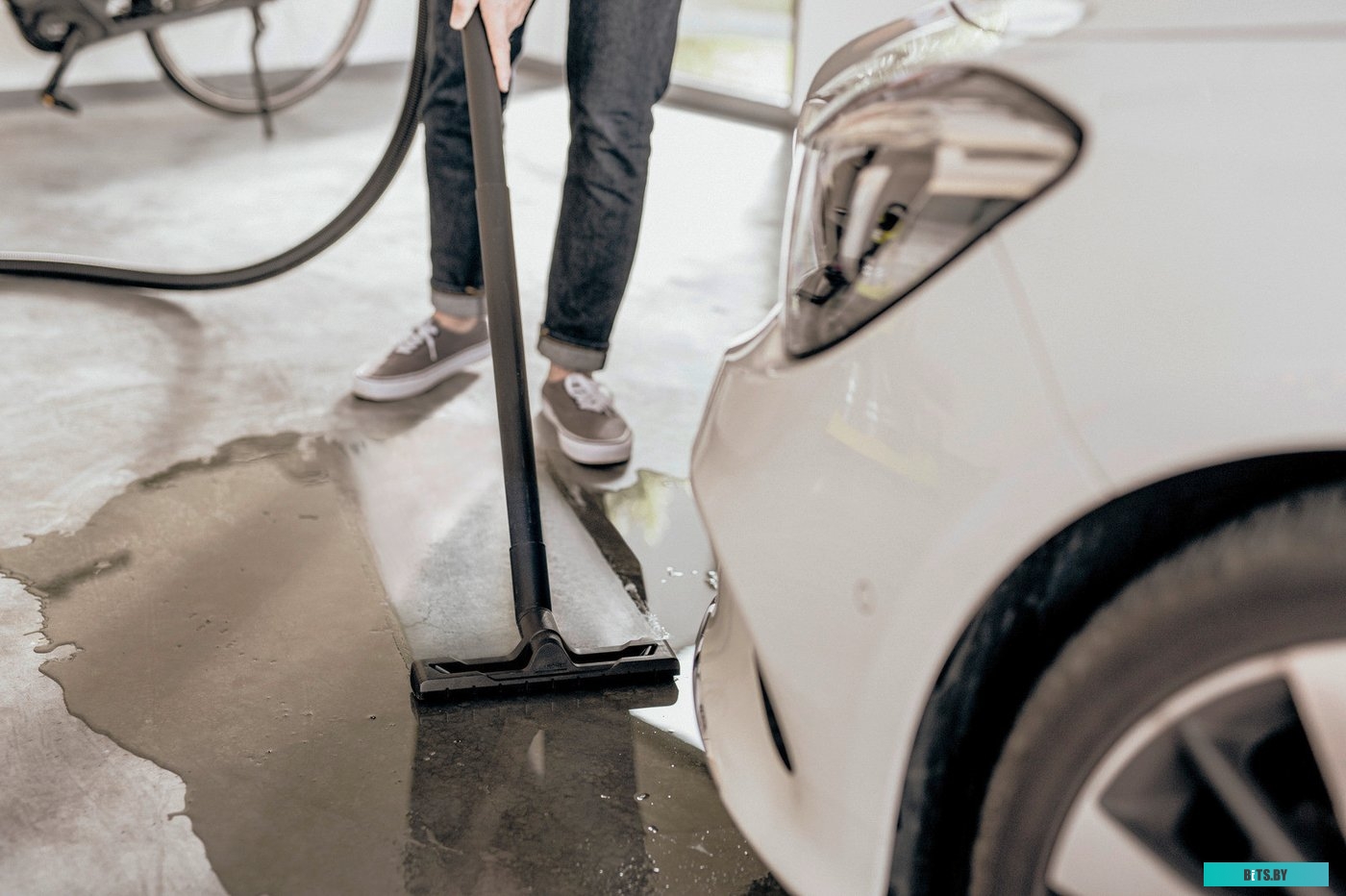 1.628-270.0 Строительный пылесос Karcher WD 4 P V-20/5/22,  желтый [1.628-270.0]