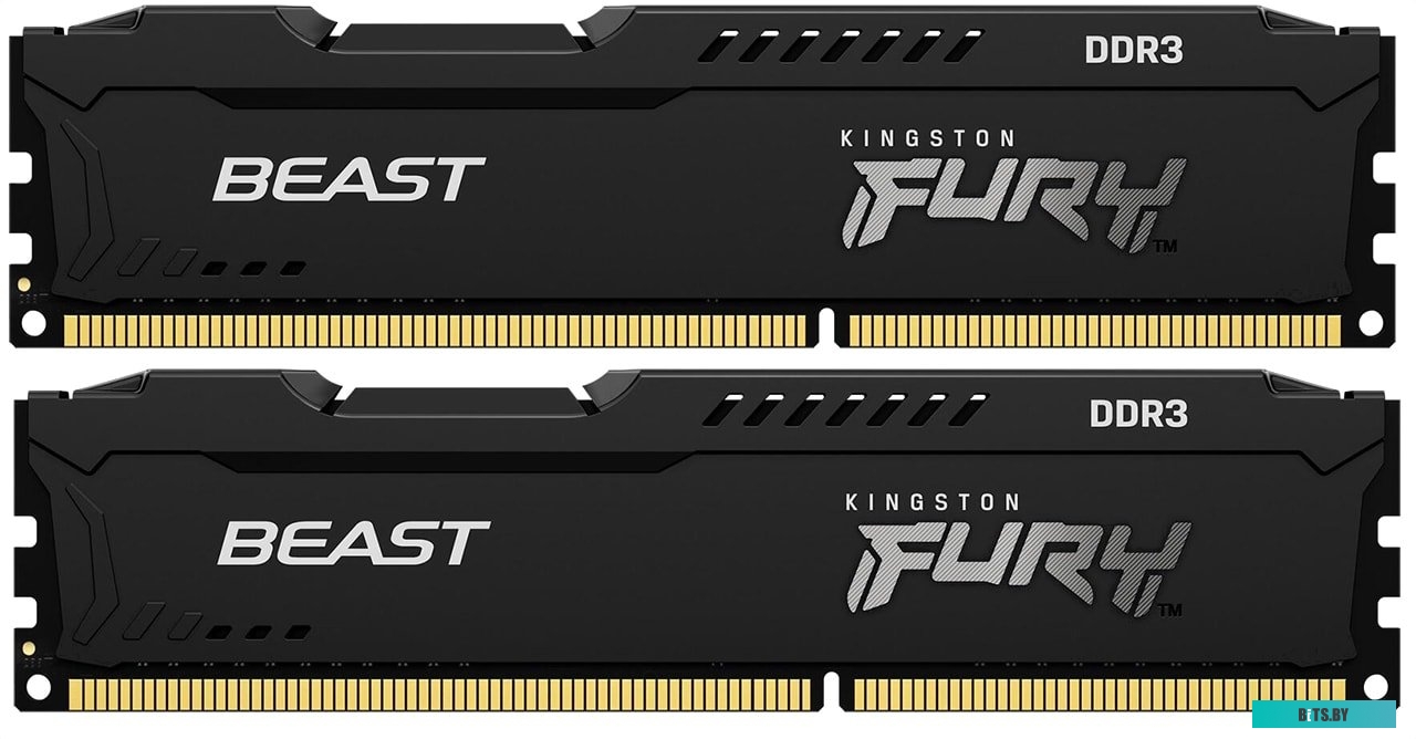 Модуль памяти Kingston FURY Beast 2x4GB DDR3 PC3-12800 KF316C10BBK2/8