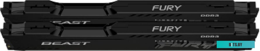 Модуль памяти Kingston FURY Beast 2x4GB DDR3 PC3-12800 KF316C10BBK2/8