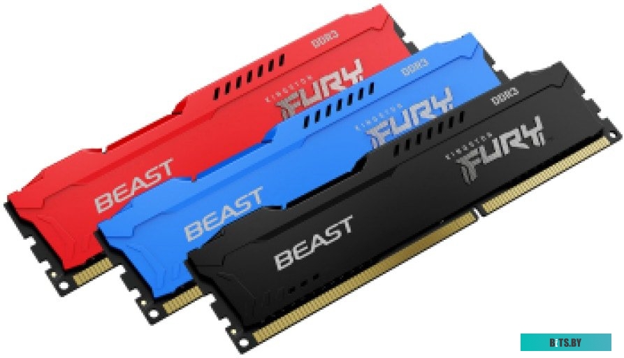 Модуль памяти Kingston FURY Beast 2x4GB DDR3 PC3-12800 KF316C10BBK2/8