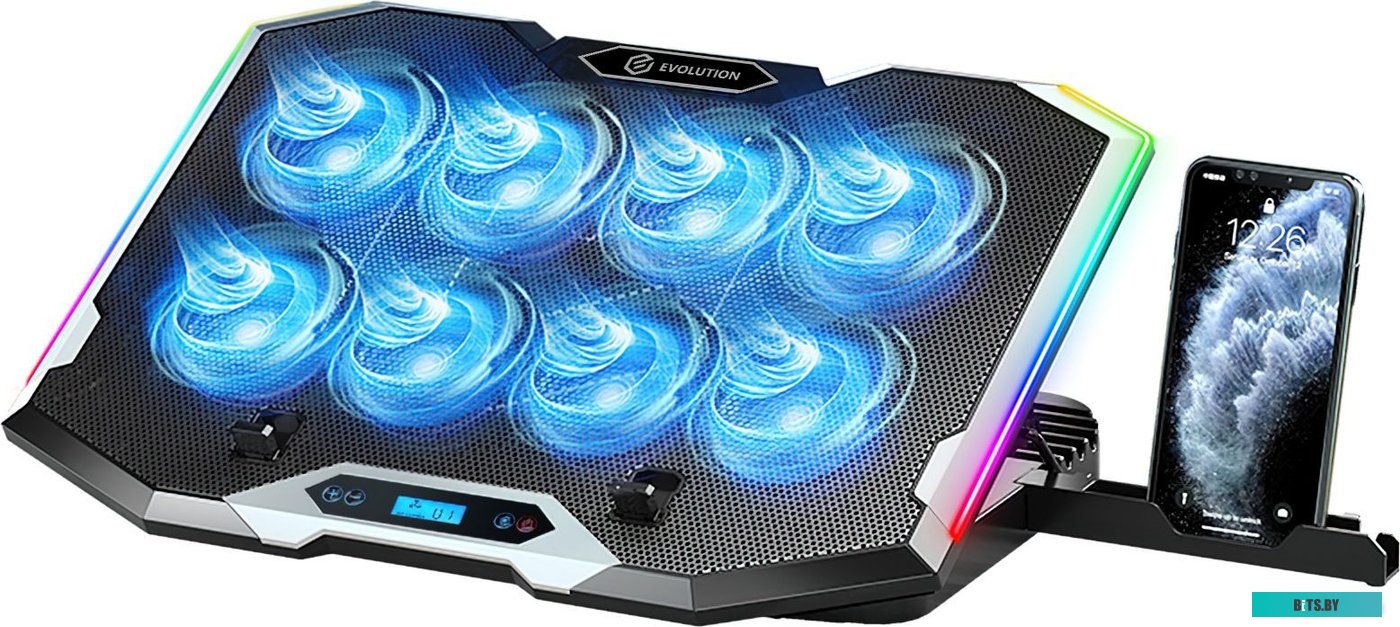 Подставка для ноутбука Evolution LCS-07 RGB 4812755006734