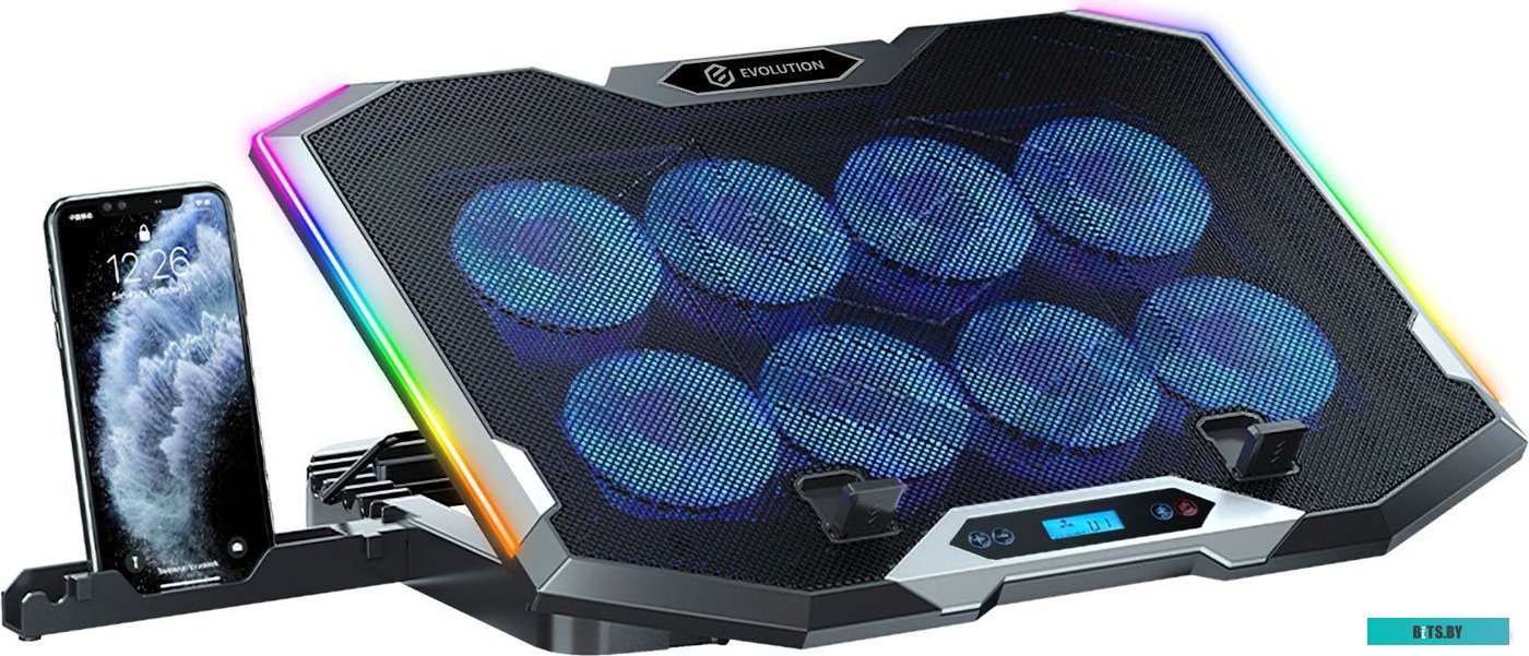 Подставка для ноутбука Evolution LCS-07 RGB 4812755006734
