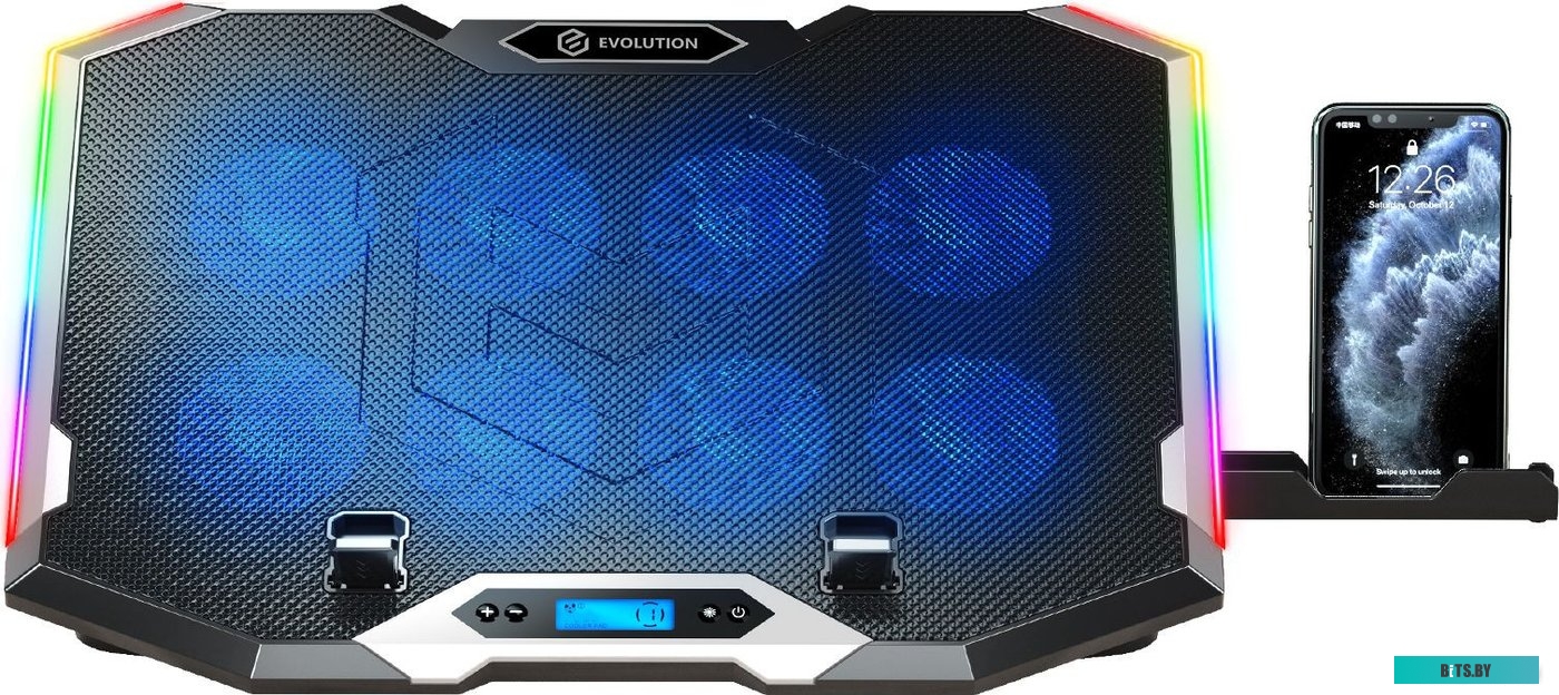 Подставка для ноутбука Evolution LCS-07 RGB 4812755006734