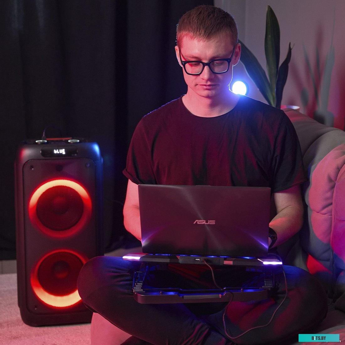 Подставка для ноутбука Evolution LCS-07 RGB 4812755006734