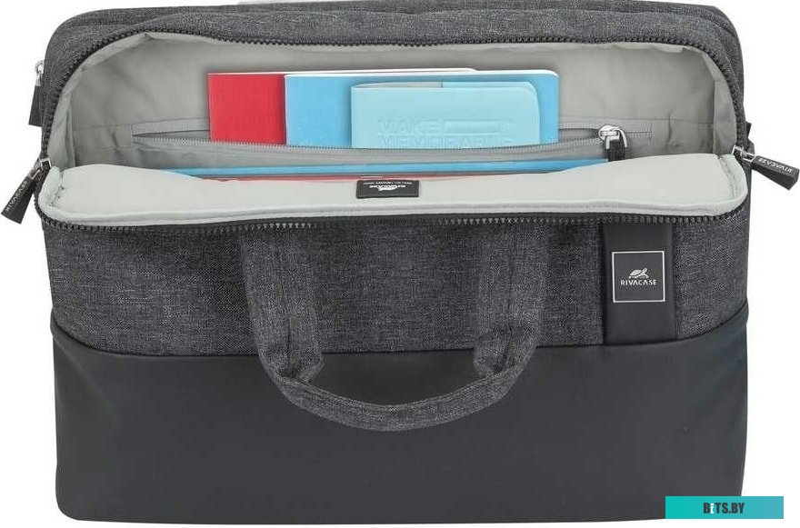 8831 черный полиэстер Сумка для ноутбука 15.6" Riva 8831 черный полиэстер