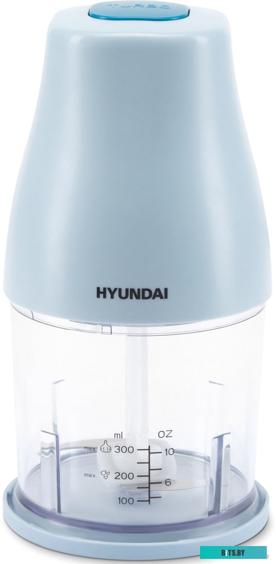 HYC-P3118 Измельчитель электрический Hyundai HYC-P3118 0.8л. 300Вт голубой/синий