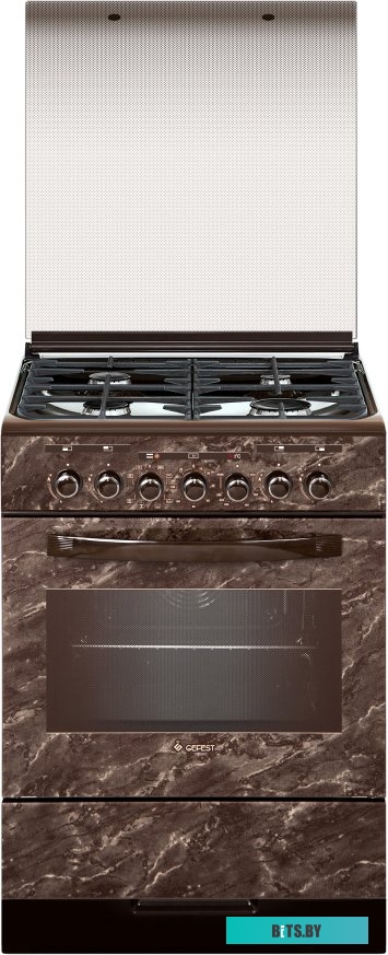 ПГЭ 6302-03 0054 Плита Комбинированная Gefest ПГЭ 6302-03 0054 коричневый мрамор реш.чугун