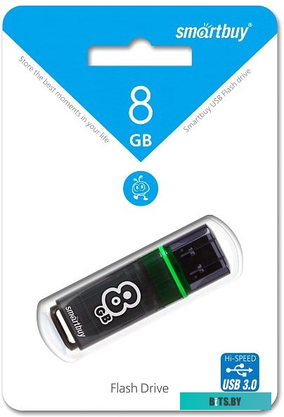 USB накопитель (Флешка) Smart Buy Dark Grey 8GB [SB8GBGS-DG]