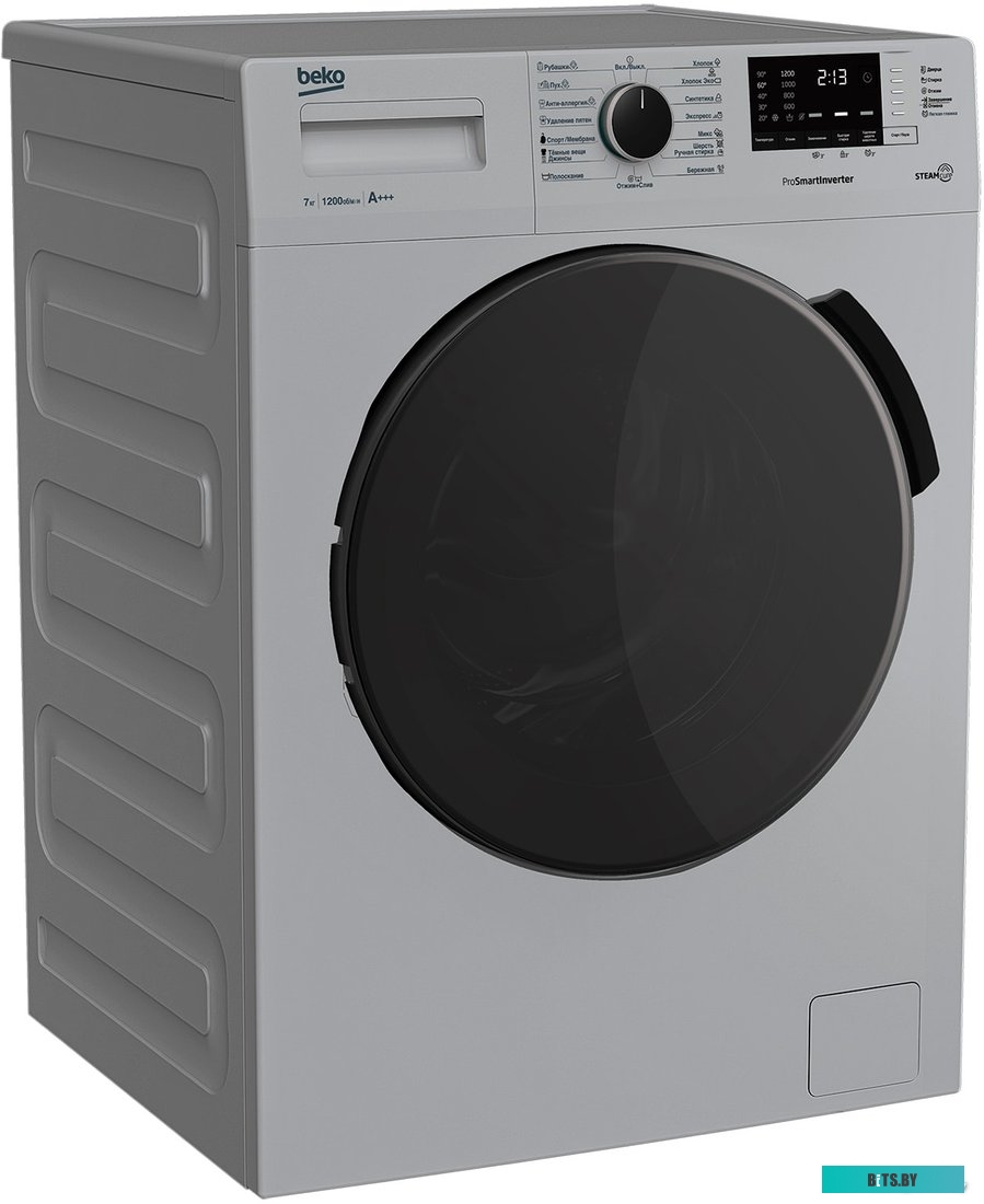 RSPE78612S Стиральная машина Beko RSPE78612S класс: A+++ загр.фронтальная макс.:7кг серебристый