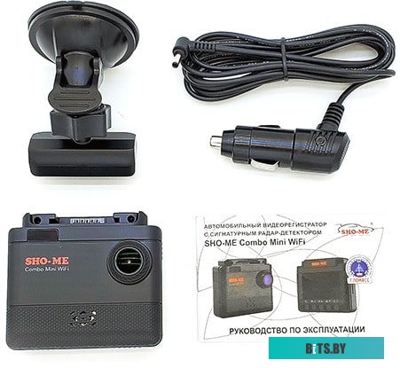 Видеорегистратор-радар детектор (2в1) Sho-Me Combo Mini WiFi