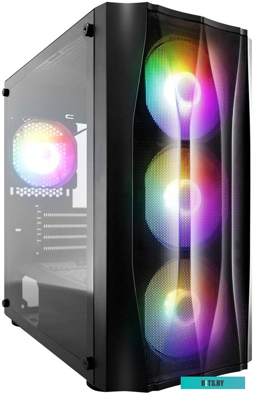 Корпус 1stPlayer Firebase X3-M-BK-4F1