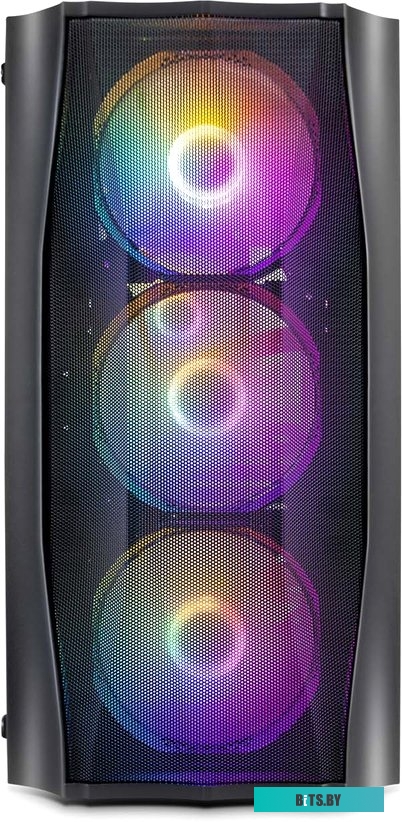 Корпус 1stPlayer Firebase X3-M-BK-4F1