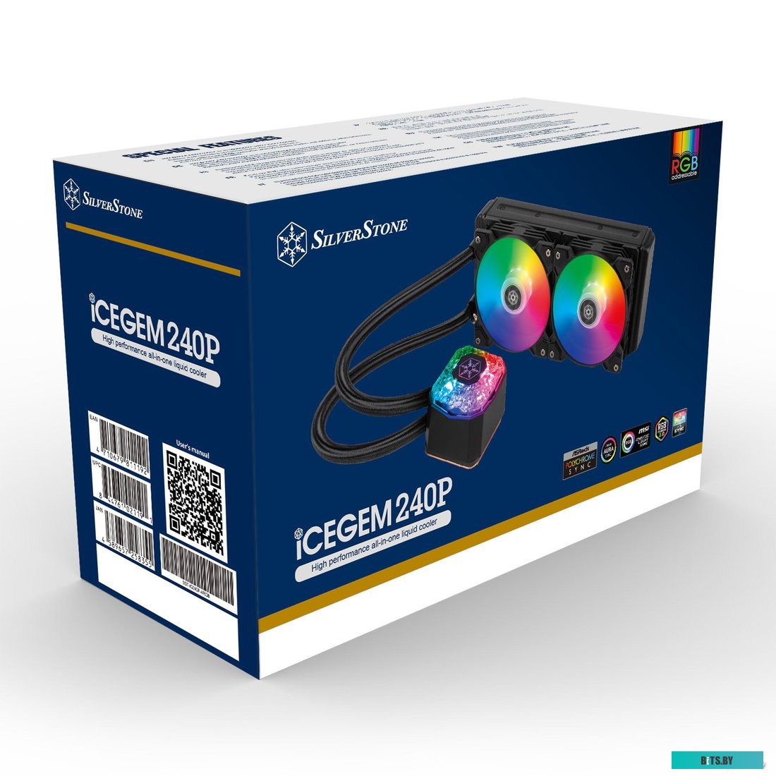 Кулер для процессора SilverStone IceGem 240P <SST-IG240P-ARGB>