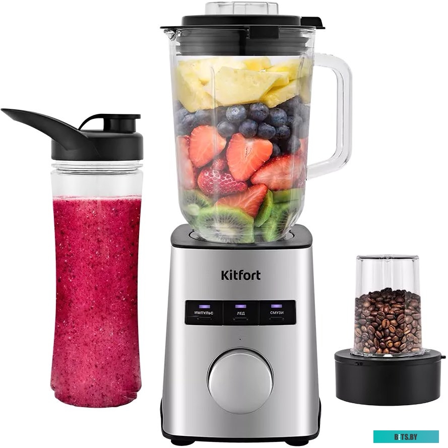 КТ-3073 Миксер планетарный KitFort КТ-3073, черный