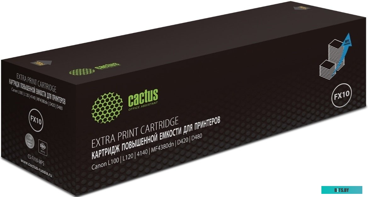 Картридж CACTUS CS-FX10-MPS (аналог Canon FX-10)