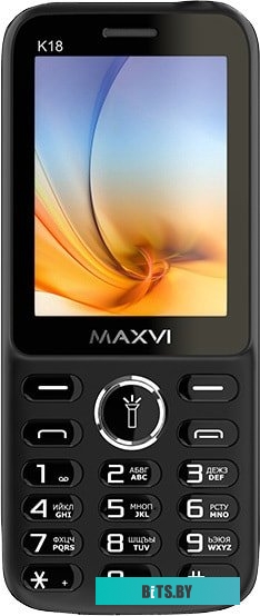 Мобильный телефон Maxvi K18 (черный)