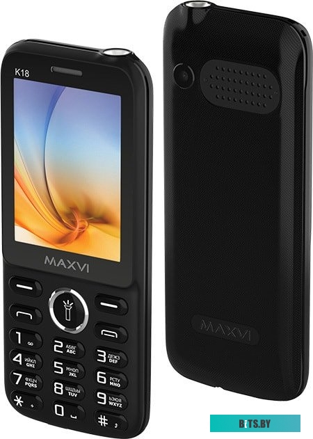 Мобильный телефон Maxvi K18 (черный)