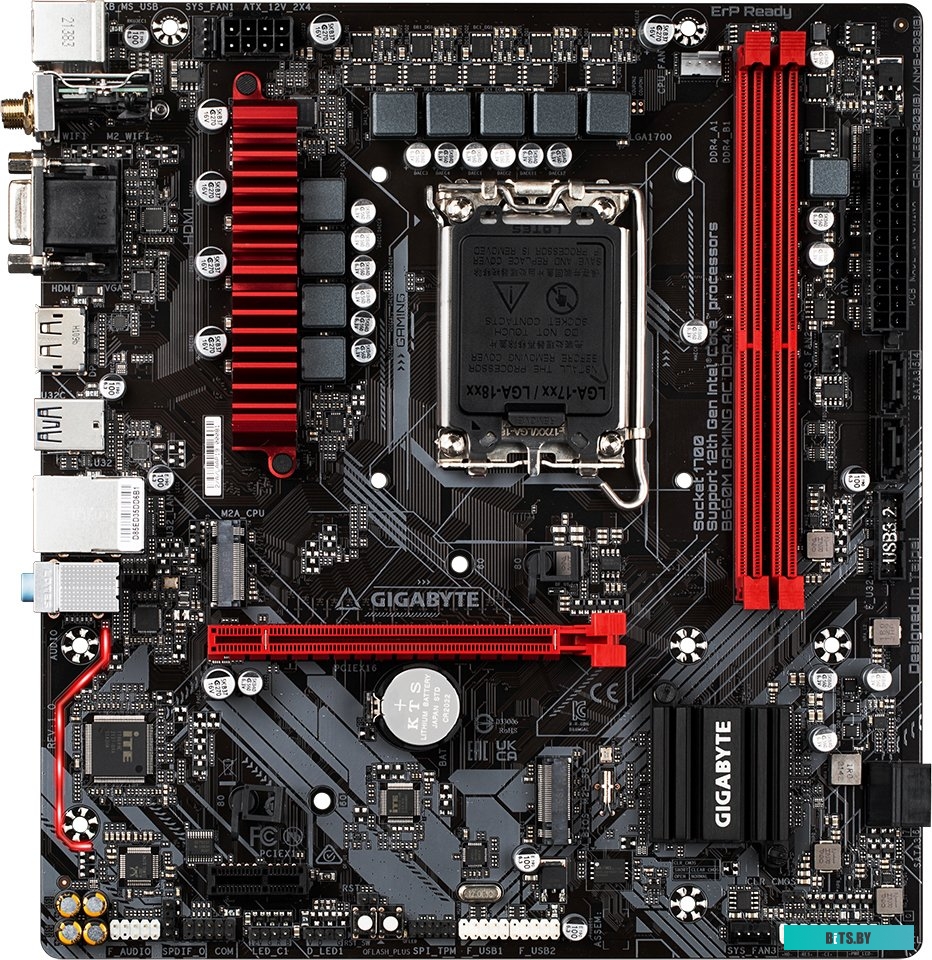 Материнская плата Gigabyte B660M Gaming AC DDR4 (rev. 1.x)