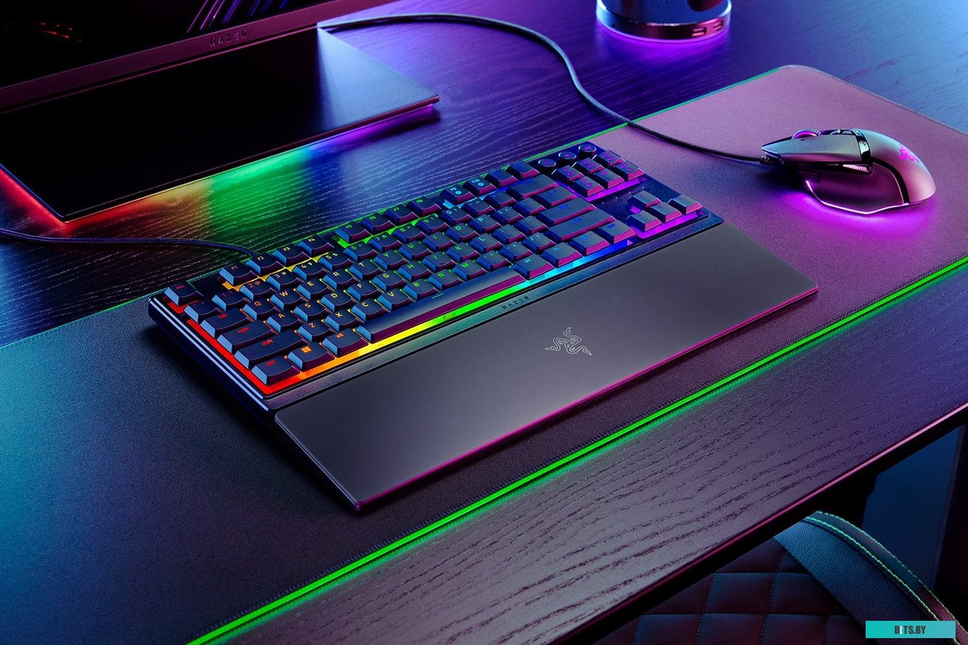 Игровая клавиатура Razer Ornata V3 Tenkeyless RZ03-04881600-R3R1