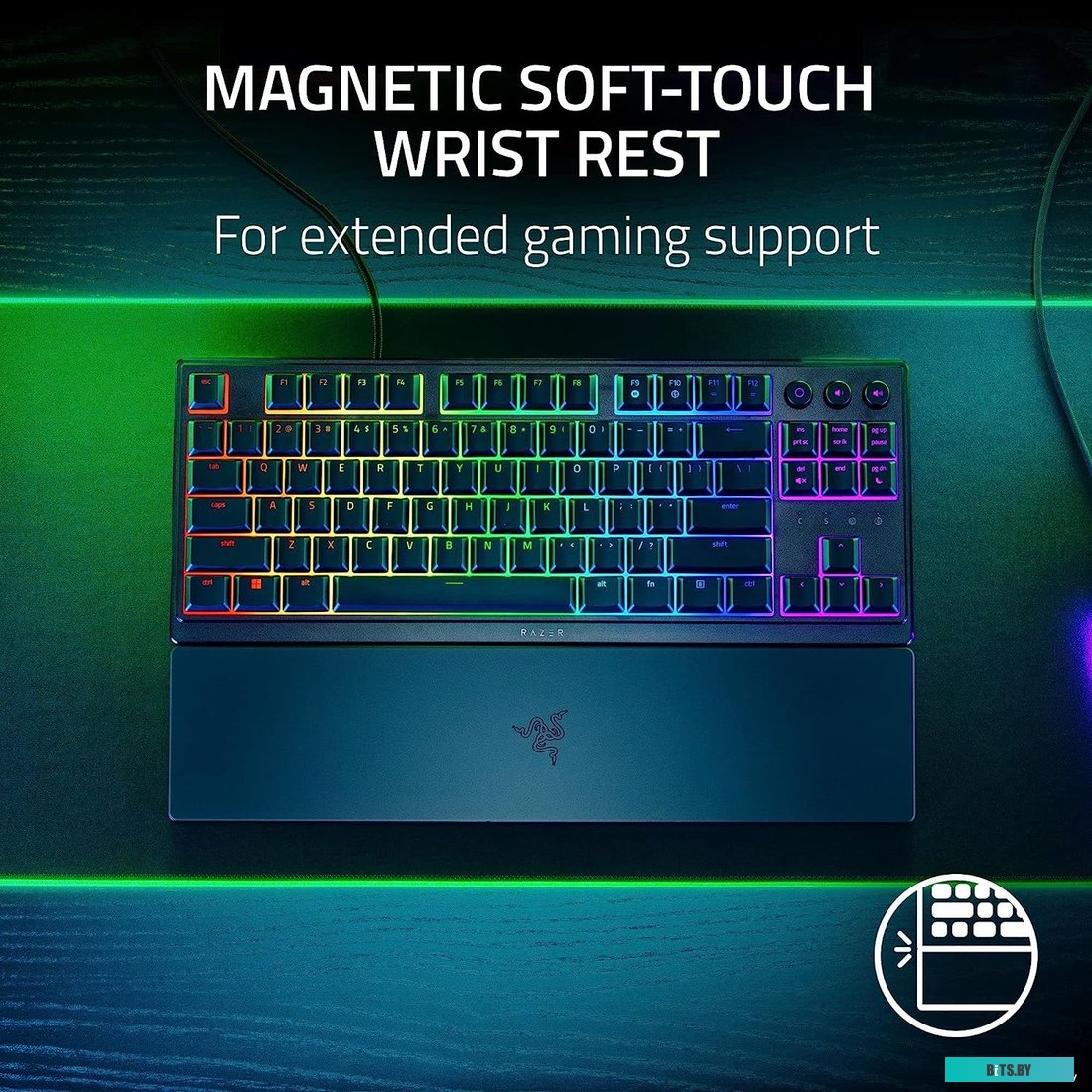 Игровая клавиатура Razer Ornata V3 Tenkeyless RZ03-04881600-R3R1