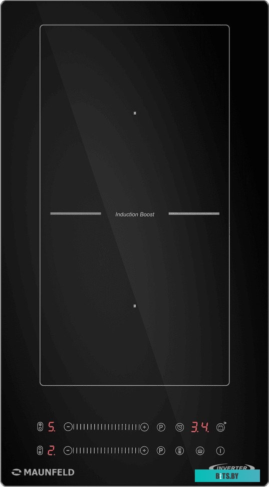 CVI292S2BBK Inverter Индукционная варочная панель/ Индукционная варочная панель, домино, Flex Zone и Booster, слайдерное управление, мощность конфорок