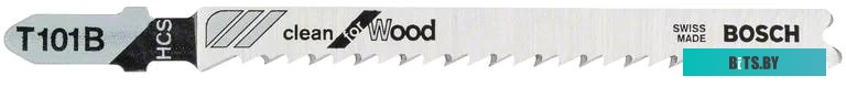 2608630030 Набор пилок по дереву Bosch T101 B 5пред. (лобзики)