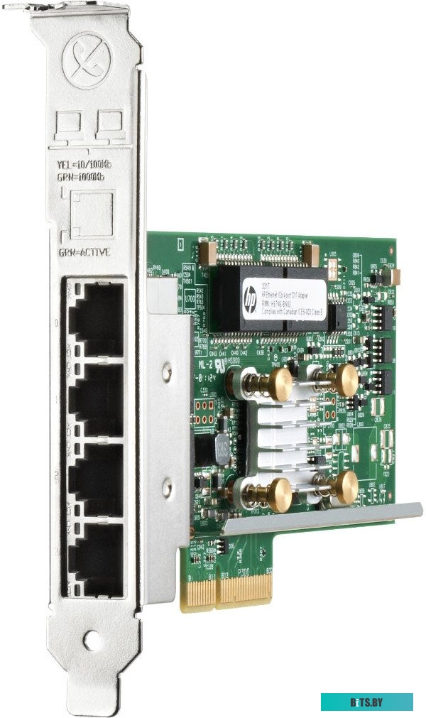Сетевая карта 647594-B21 HP Ethernet 1Gb 4-port 331T Adapter