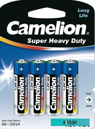 Батарейки Camelion AA 4 шт. [R6P-BP4B]