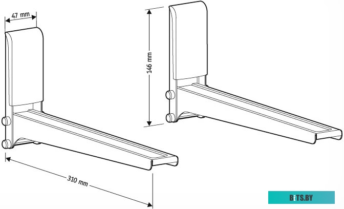 Кронштейн Holder MWS-2005 (белый)