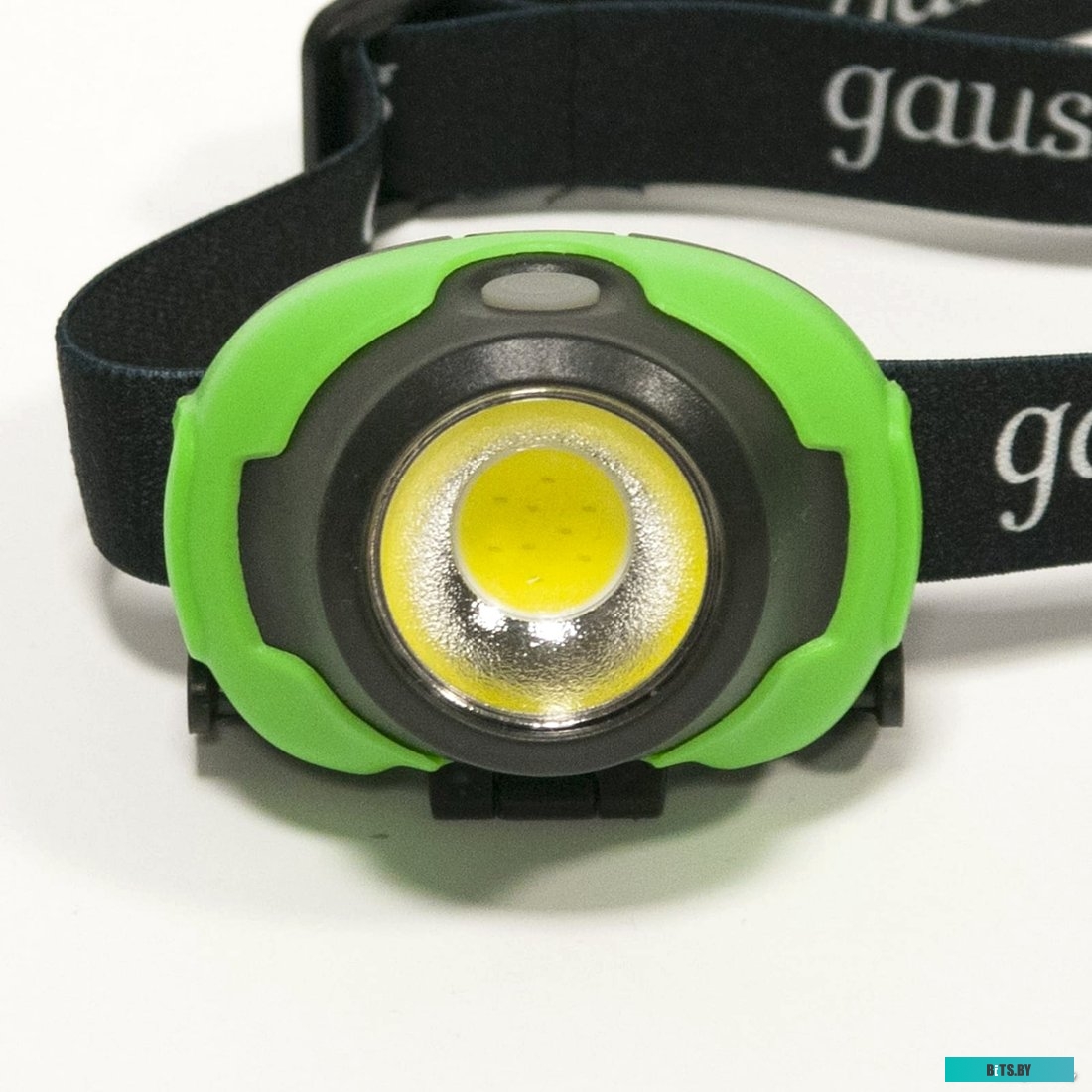 GF302 Фонарь налобный Gauss GFL302 черный/зеленый 3Вт лам.:светодиод. AAAx3 (GF302)