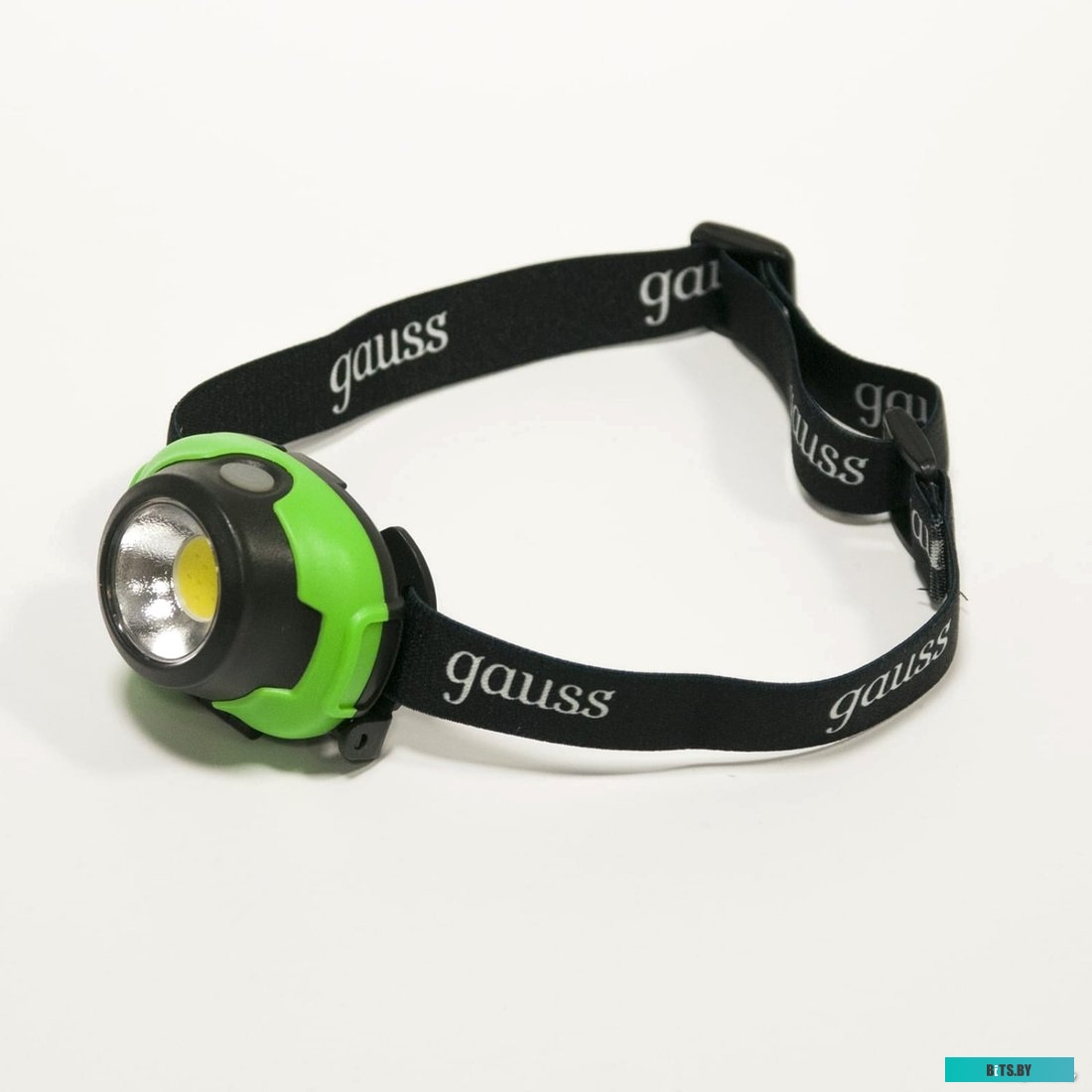 GF302 Фонарь налобный Gauss GFL302 черный/зеленый 3Вт лам.:светодиод. AAAx3 (GF302)