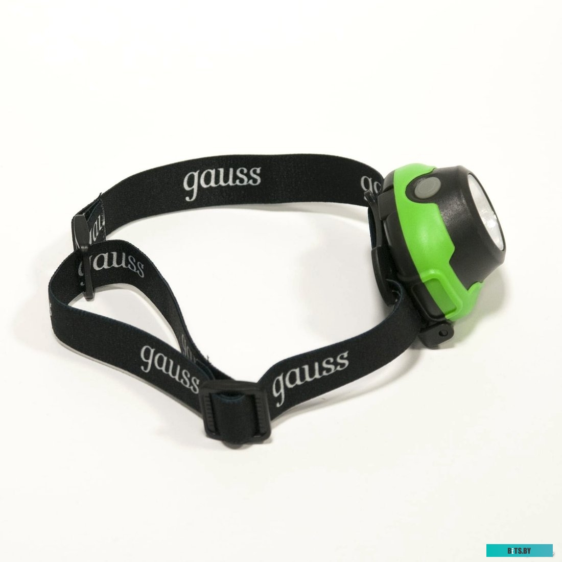 GF302 Фонарь налобный Gauss GFL302 черный/зеленый 3Вт лам.:светодиод. AAAx3 (GF302)