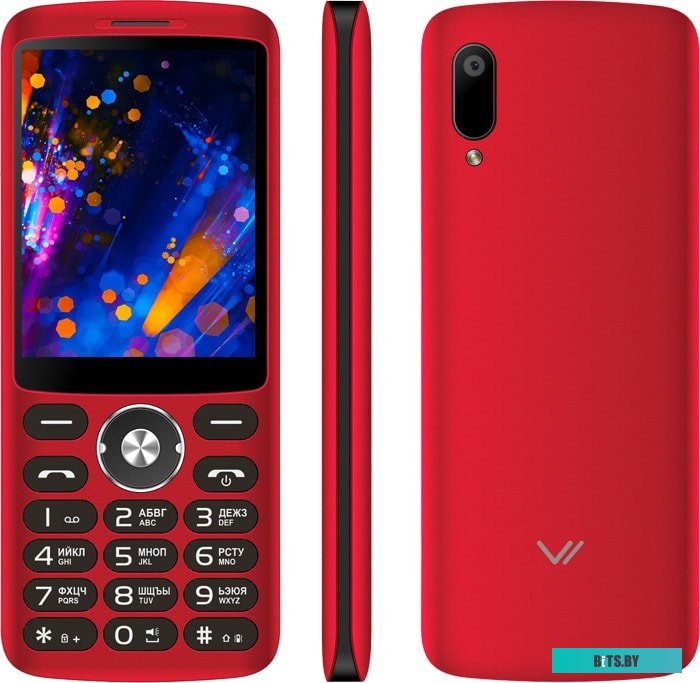 Мобильный телефон Vertex D571 (красный)