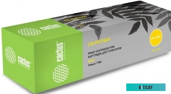 Картридж CACTUS CS-PH7760Y (аналог Xerox 106R01162)