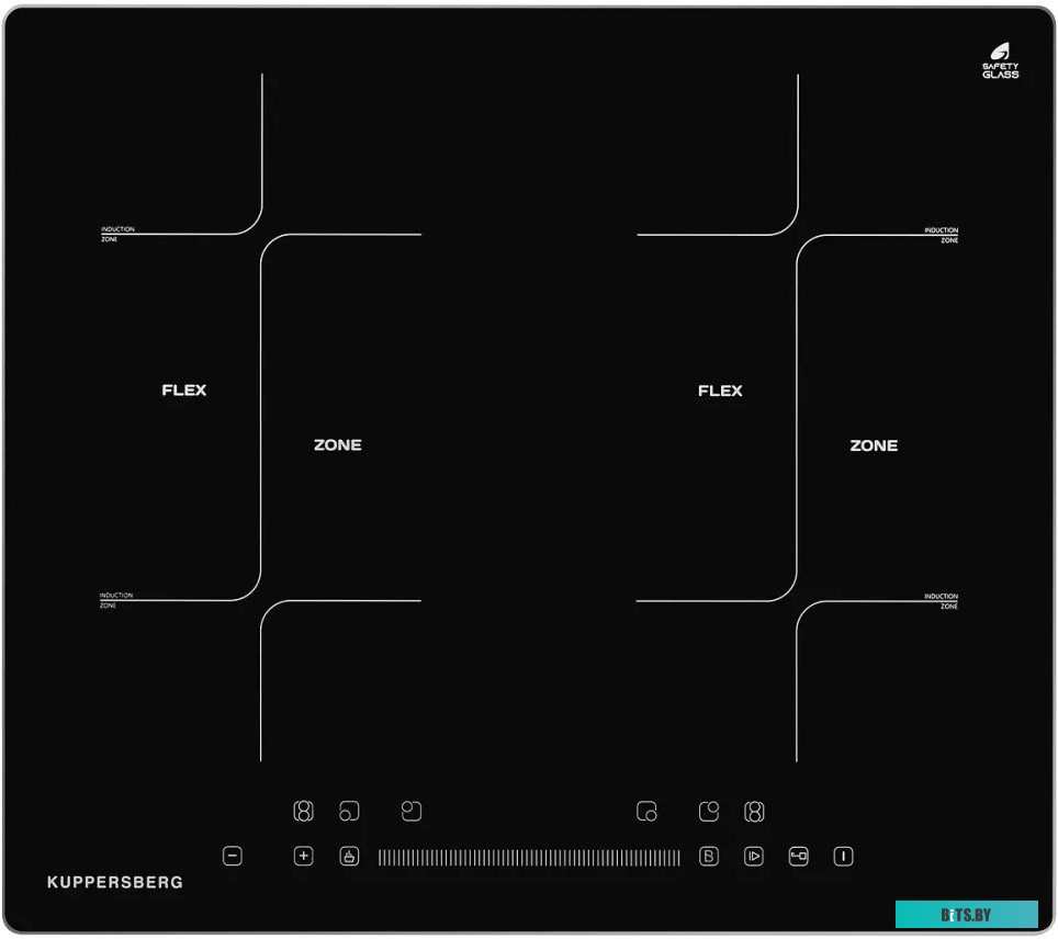 ICS 622 R Встраиваемая варочная панель/ Индукция, 60 см, 4 конфорки, черный цвет