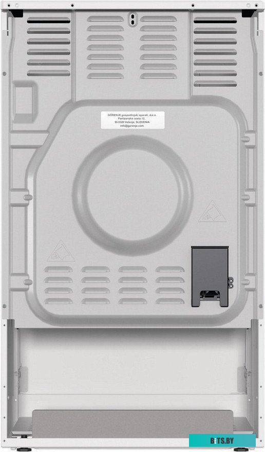 GEC5A41WG Плита GORENJE/ Тип плиты: электрическая, Тип варочной поверхности: электрическая, Цвет: белый, Гриль: Есть, Ширина, см: 50