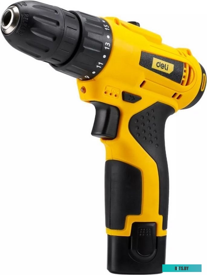 Deli DL-DZ12-E2D1 102880 (с 2-мя АКБ, кейс)