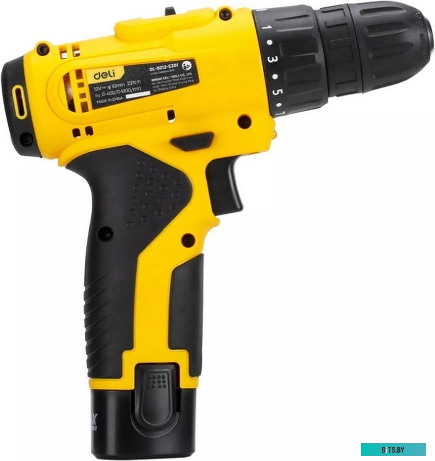 Deli DL-DZ12-E2D1 102880 (с 2-мя АКБ, кейс)