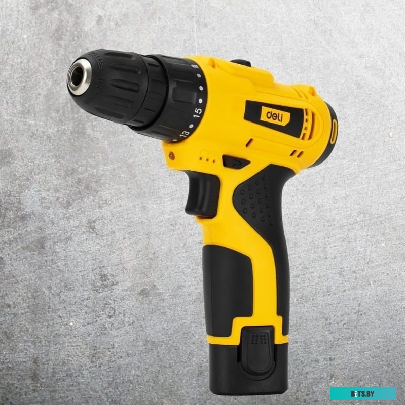 Deli DL-DZ12-E2D1 102880 (с 2-мя АКБ, кейс)