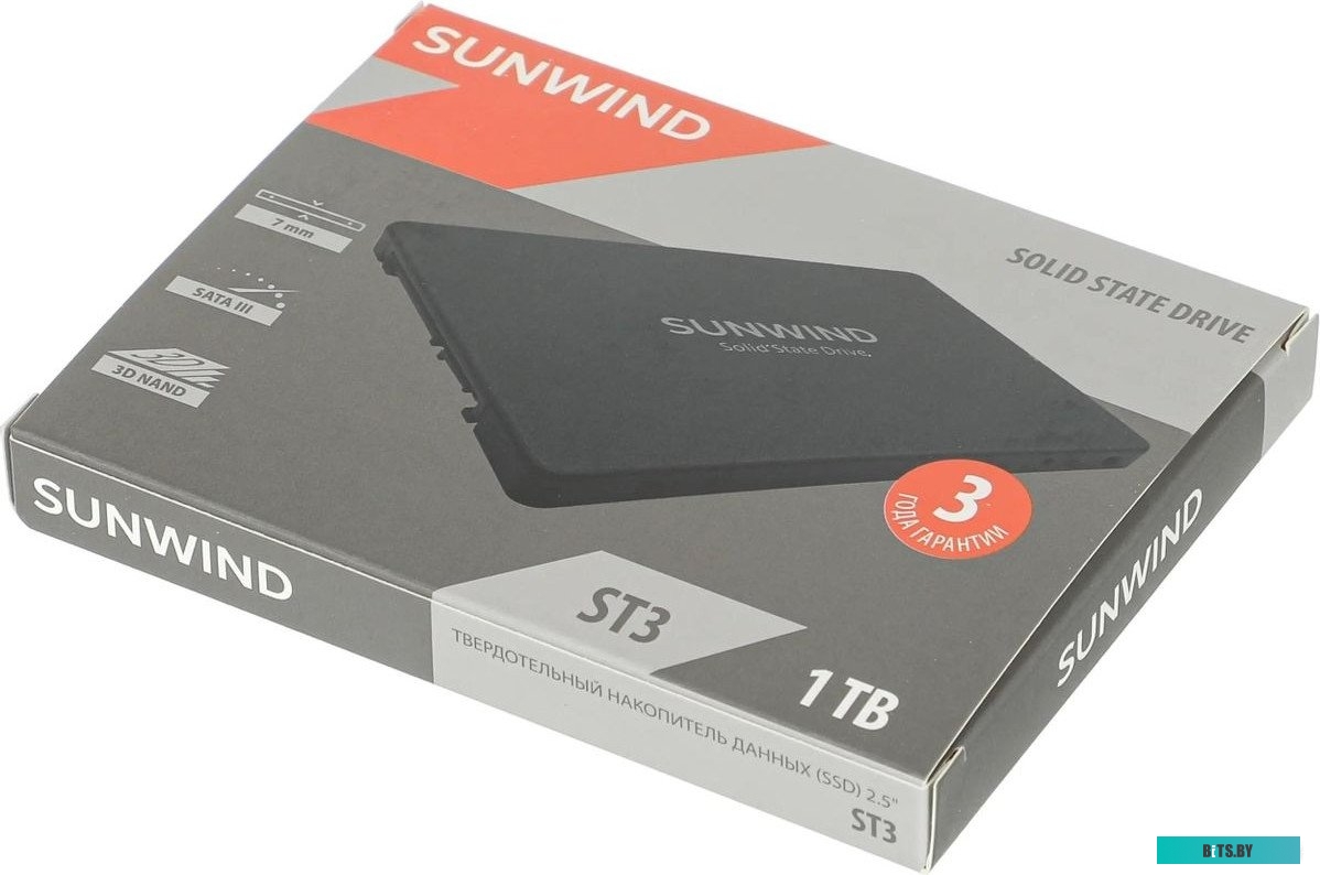 SSD Накопитель SunWind ST3 SWSSD001TS2T.