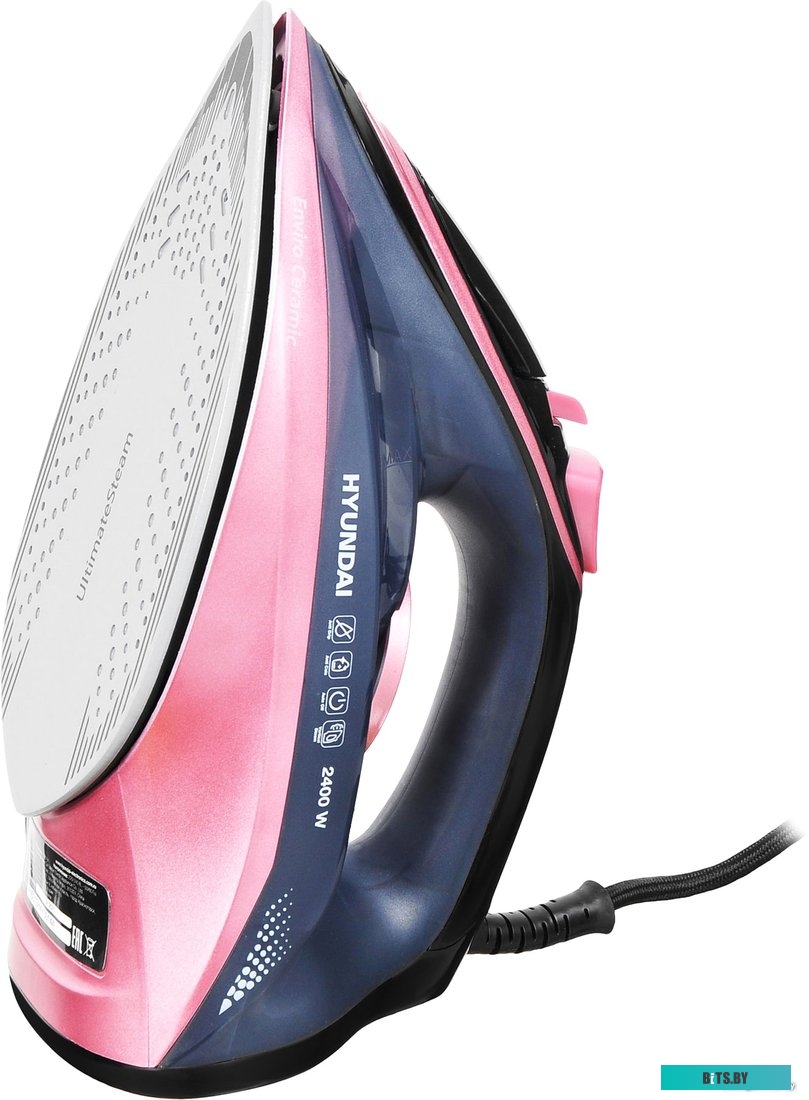 H-SI01623 Утюг Hyundai H-SI01623 2400Вт черный/розовый