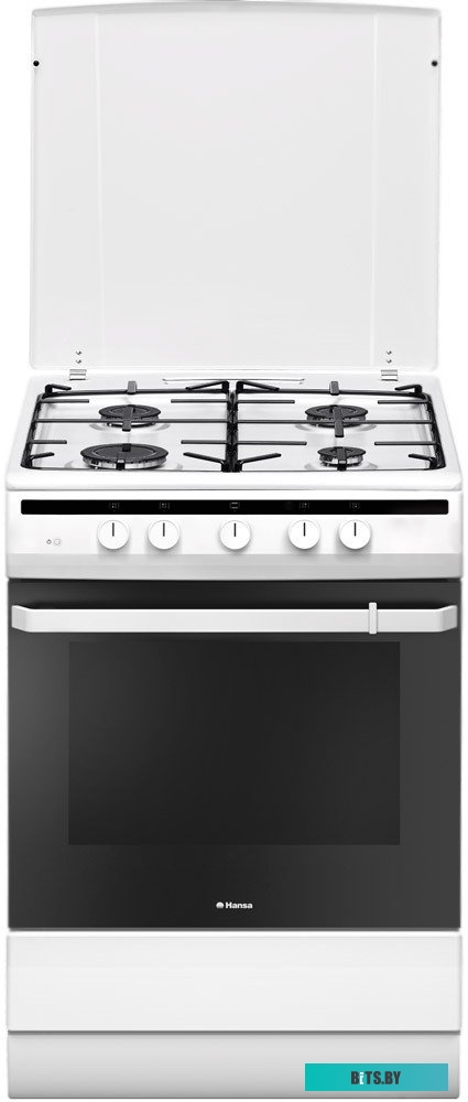 FCGW61000 Плита Газовая Hansa FCGW61000 белый (металлическая крышка)