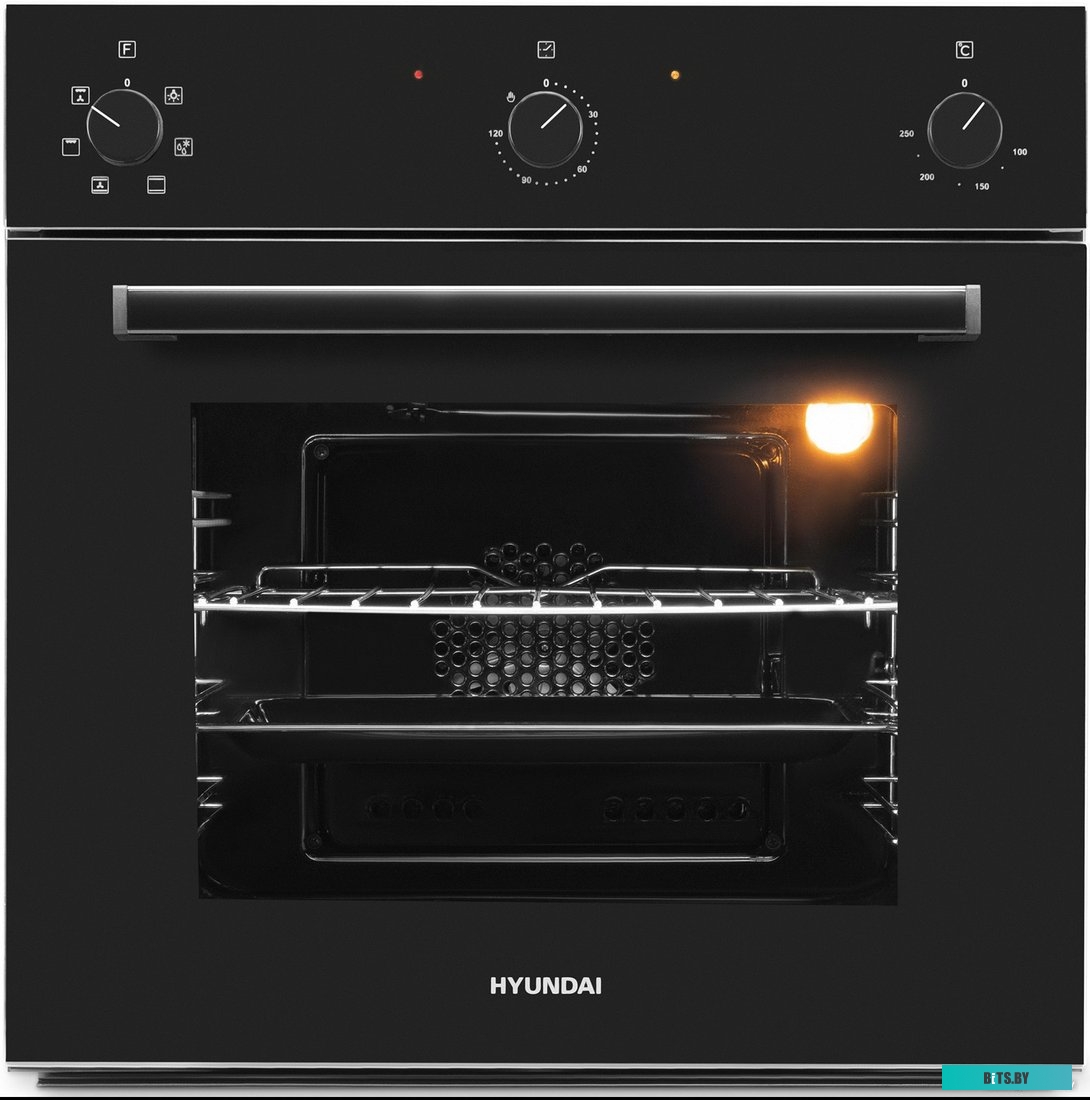 6006.03 BG Духовой шкаф Электрический Hyundai 6006.03 BG черное стекло