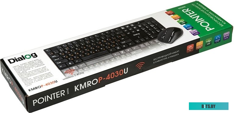 Комплект (клавиатура + мышь) Dialog KMROP-4030U